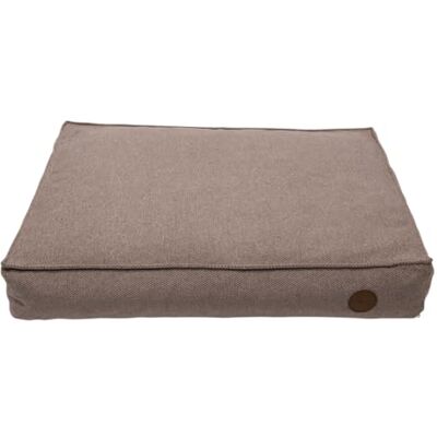 JACK AND VANILLA , Comfortabel hondenbed van schuim, elegant design, roze, gemakkelijk te reinigen, afmetingen 100 x 70 x 15 cm, perfect voor alle maten en rassen, model Timeless Hampton JACK AND VANILLA , Comfortabel hondenbed van schuim, elegant design, roze, gemakkelijk te reinigen, afmetingen 100 x 70 x 15 cm, perfect voor alle maten en rassen, model Timeless Hampton