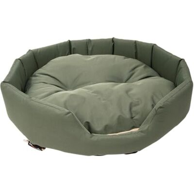 JACK AND VANILLA , Comfortabele mand van traagschuim voor honden en katten, modern en elegant design, gemakkelijk te wassen, duurzaam, geschikte maat, kleur groen JACK AND VANILLA , Comfortabele mand van traagschuim voor honden en katten, modern en elegant design, gemakkelijk te wassen, duurzaam, geschikte maat, kleur groen