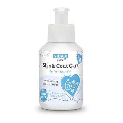 Grau – Skin & Coat Care 100 ml, aanvullend diervoeder voor honden en katten Grau – Skin & Coat Care 100 ml, aanvullend diervoeder voor honden en katten