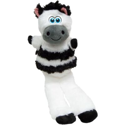 JACK AND VANILLA , Witte zebra van zacht en duurzaam pluche voor honden en katten, ideaal om te knuffelen en te spelen, stimuleert de fantasie, 30 cm, kleur wit JACK AND VANILLA , Witte zebra van zacht en duurzaam pluche voor honden en katten, ideaal om te knuffelen en te spelen, stimuleert de fantasie, 30 cm, kleur wit