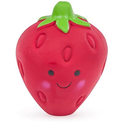 Petface Latex Aardbei Zacht Kauwen Hond Speelgoed, Groot Petface Latex Aardbei Zacht Kauwen Hond Speelgoed, Groot