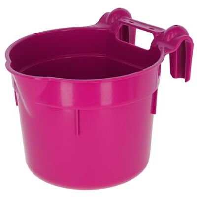 Kerbl Hangende voerbak roze hangOn, ca. 8 liter Kerbl Hangende voerbak roze hangOn, ca. 8 liter