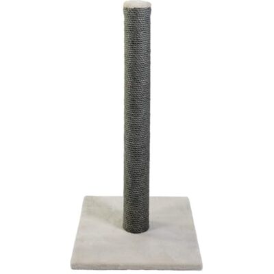 JACK AND VANILLA , Moderne krabpaal voor katten, elegant en duurzaam design, ideaal om te krabben en te spelen, afmetingen 40 x 40 x 80 cm, kleur: crème-grijs, krabpaal model JACK AND VANILLA , Moderne krabpaal voor katten, elegant en duurzaam design, ideaal om te krabben en te spelen, afmetingen 40 x 40 x 80 cm, kleur: crème-grijs, krabpaal model