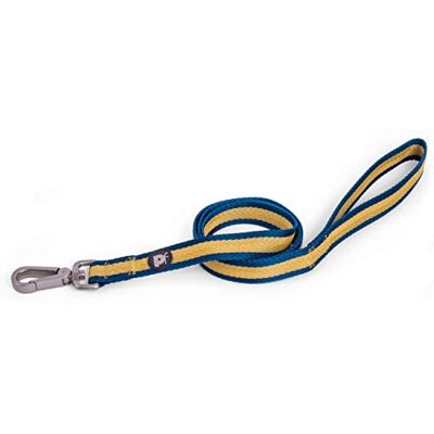 Petface Ocra Hondenriem met streeppatroon, klein Petface Ocra Hondenriem met streeppatroon, klein