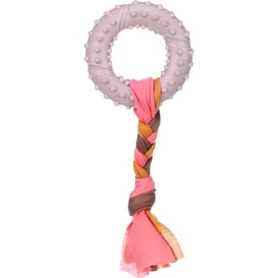 Flamingo Speelgoed Puppy TPR Bunty Ring Taupe 17 x 7,3 x 2,1 cm Flamingo Speelgoed Puppy TPR Bunty Ring Taupe 17 x 7,3 x 2,1 cm