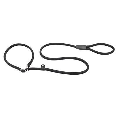 Ferplast SPOR Hondenriem en halsband met verstelbare halsband, nylon koord, handvat voor veilige controle, lengte 170 cm, zwart Ferplast SPOR Hondenriem en halsband met verstelbare halsband, nylon koord, handvat voor veilige controle, lengte 170 cm, zwart