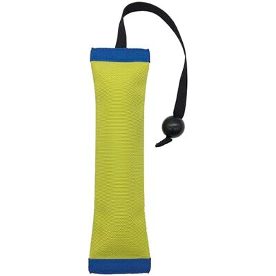 Record Muf met bal voor honden dummies van ultrasterk polypropyleen worst voor energiehonden en scherp kauwen, met knijper voor akoestische stimulatie 63,5 cm Record Muf met bal voor honden dummies van ultrasterk polypropyleen worst voor energiehonden en scherp kauwen, met knijper voor akoestische stimulatie 63,5 cm