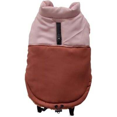 JACK AND VANILLA , Stijlvol fleecejack voor honden, licht en comfortabel, met reflecterende strepen voor veiligheid, machinewasbaar, maat L, kleur rood, model 5Th Avenue Dogwalk JACK AND VANILLA , Stijlvol fleecejack voor honden, licht en comfortabel, met reflecterende strepen voor veiligheid, machinewasbaar, maat L, kleur rood, model 5Th Avenue Dogwalk