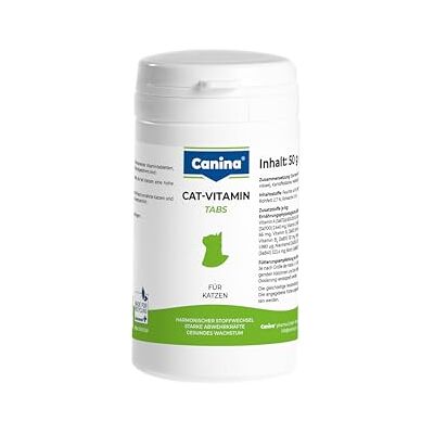 Canina Pharma CAT Vitamine Tabs Vet, 100 Stuk, 50 g Canina Pharma CAT Vitamine Tabs Vet, 100 Stuk, 50 g