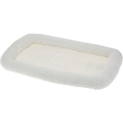 MidWest Homes for Pets Huisdierbed voor hondendrager en reisdrager Huisdierbed past op plastic huisdierendragers van 24 inch voor kleine hondenrassen en kleine katten MidWest Homes for Pets Huisdierbed voor hondendrager en reisdrager Huisdierbed past op plastic huisdierendragers van 24 inch voor kleine hondenrassen en kleine katten