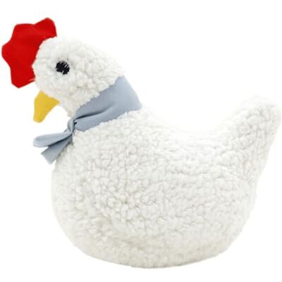 JACK AND VANILLA , Interactief speelgoed voor honden, moedervorm, kip-M, realistisch en kleurrijk design, duurzaam en gemakkelijk te reinigen, ideaal voor kleine en middelgrote rassen, 22,5 cm, model JACK AND VANILLA , Interactief speelgoed voor honden, moedervorm, kip-M, realistisch en kleurrijk design, duurzaam en gemakkelijk te reinigen, ideaal voor kleine en middelgrote rassen, 22,5 cm, model