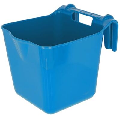 Kerbl Voerbak HangOn, voeremmer, koningsblauw, 28x37x32cm, 13l, kunststof, hangend, draagbaar, robuust, stootvast Kerbl Voerbak HangOn, voeremmer, koningsblauw, 28x37x32cm, 13l, kunststof, hangend, draagbaar, robuust, stootvast