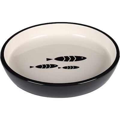Flamingo - Sardi Ceramic - Zwart - 250ml - Kattenkom Flamingo - Sardi Ceramic - Zwart - 250ml - Kattenkom
