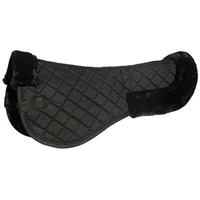 Rhinegold Comfort zadeldek-Volledig Zwart Rhinegold Comfort zadeldek-Volledig Zwart