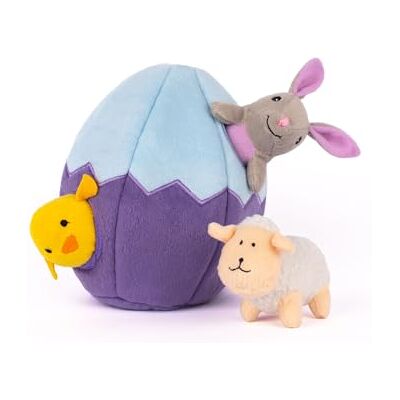 ZippyPaws Zippy Burrow Paasei en vrienden ZippyPaws Zippy Burrow Paasei en vrienden
