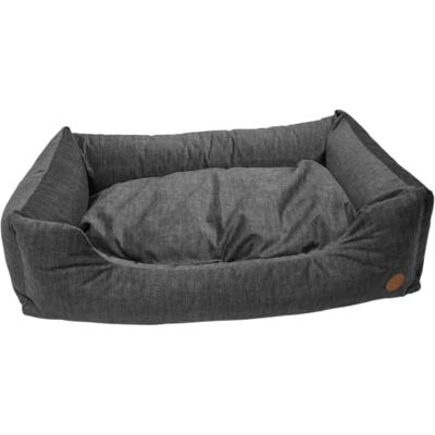 JACK AND VANILLA , Dierenbank, buitengewoon comfort, elegant design, duurzame materialen, gemakkelijk te onderhouden, ideaal voor honden en katten, 70 x 100 cm, modern grijs JACK AND VANILLA , Dierenbank, buitengewoon comfort, elegant design, duurzame materialen, gemakkelijk te onderhouden, ideaal voor honden en katten, 70 x 100 cm, modern grijs