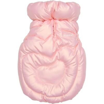 Puppia Heart Fluffy Vest Jumper, hondenjas, roze, M Puppia Heart Fluffy Vest Jumper, hondenjas, roze, M