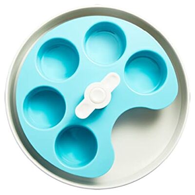 Pet Gream House Spin Palette Model M Blauw - Voedselbak Pet Gream House Spin Palette Model M Blauw - Voedselbak