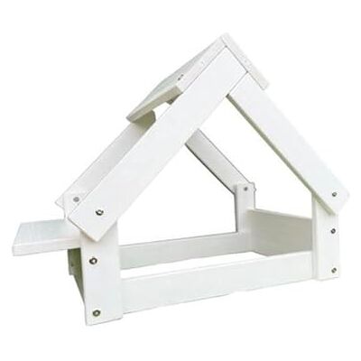 Aranaz Hondenhok voor binnen, houtstructuur met voerbak, wit Aranaz Hondenhok voor binnen, houtstructuur met voerbak, wit