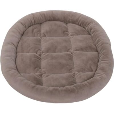 JACK AND VANILLA , Knuffelig kattenbed, elegant design en optimaal comfort, zachte en duurzame stof, machinewasbaar, maat S 55 x 45 cm, kleur latte, model Posh JACK AND VANILLA , Knuffelig kattenbed, elegant design en optimaal comfort, zachte en duurzame stof, machinewasbaar, maat S 55 x 45 cm, kleur latte, model Posh