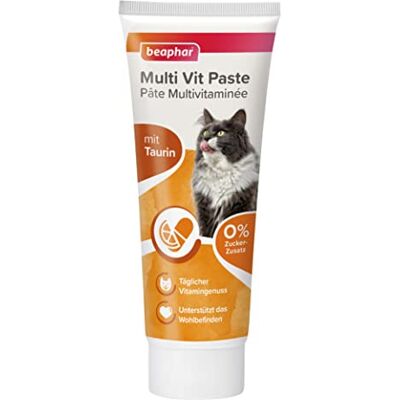 Beaphar Multi vitamine pasta kat, 250 g Beaphar Multi vitamine pasta kat, 250 g