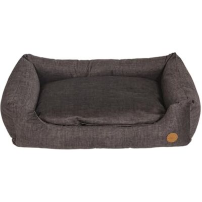 JACK AND VANILLA , Hondenkussen, Sofa, model Manchester, kleur bruin, maat L, 100 x 70 x 27 cm JACK AND VANILLA , Hondenkussen, Sofa, model Manchester, kleur bruin, maat L, 100 x 70 x 27 cm