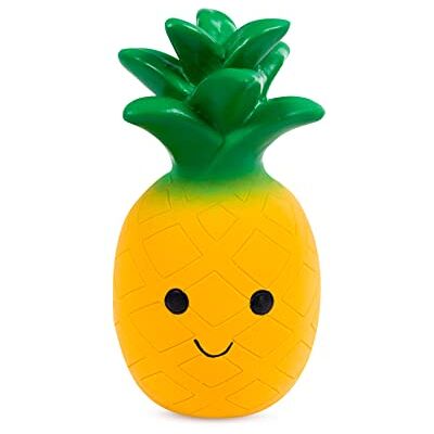 Petface Latex Ananas Soft Chew Hond Speelgoed, Groot Petface Latex Ananas Soft Chew Hond Speelgoed, Groot