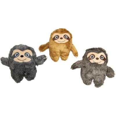 JACK AND VANILLA , Zacht fluwelen speelgoed voor honden en katten, grappig luiaard design, duurzaam en machinewasbaar, ideaal om te spelen en te knuffelen, 24 cm, verschillende kleuren JACK AND VANILLA , Zacht fluwelen speelgoed voor honden en katten, grappig luiaard design, duurzaam en machinewasbaar, ideaal om te spelen en te knuffelen, 24 cm, verschillende kleuren