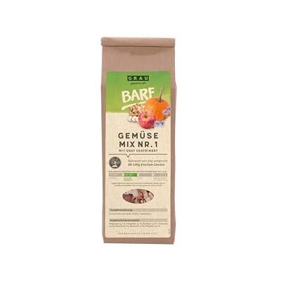 Grau het origineel Gedroogde groenten met fruit voor BARFen voor honden ''Groentenmix nr. 1'', 1 st. (1 x 150 g) Grau het origineel Gedroogde groenten met fruit voor BARFen voor honden ''Groentenmix nr. 1'', 1 st. (1 x 150 g)
