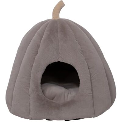 JACK AND VANILLA , Moderne iglo voor kleine dieren, elegant en comfortabel design, gemakkelijk te onderhouden, afmetingen Ø 48 x 35 cm, kleur latte, model Posh JACK AND VANILLA , Moderne iglo voor kleine dieren, elegant en comfortabel design, gemakkelijk te onderhouden, afmetingen Ø 48 x 35 cm, kleur latte, model Posh