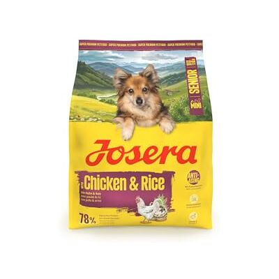 Josera Mini Senior Kip & Rijst (1 x 900 g) Premium droogvoer voor volwassen oudere honden van kleine rassen Anti-aging & nierontlasting Extra kleine kroketten glutenvrij 1 stuks Josera Mini Senior Kip & Rijst (1 x 900 g) Premium droogvoer voor volwassen oudere honden van kleine rassen Anti-aging & nierontlasting Extra kleine kroketten glutenvrij 1 stuks