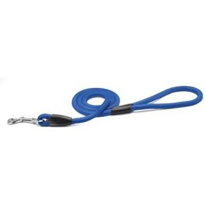 Record Slangvormige hondenriem – van zacht en duurzaam nylon met kunststof details – uitgerust met metalen karabijnhaak – kleur blauw – maat M – Ø 1,8 cm – lengte 150 cm Record Slangvormige hondenriem – van zacht en duurzaam nylon met kunststof details – uitgerust met metalen karabijnhaak – kleur blauw – maat M – Ø 1,8 cm – lengte 150 cm