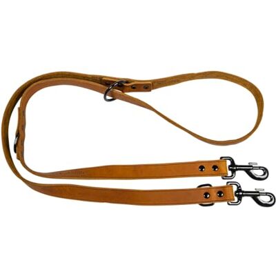 JACK AND VANILLA , Trainingslijn voor honden, model Black Label, kleur cognac, afmetingen 25 mm x 200 cm JACK AND VANILLA , Trainingslijn voor honden, model Black Label, kleur cognac, afmetingen 25 mm x 200 cm