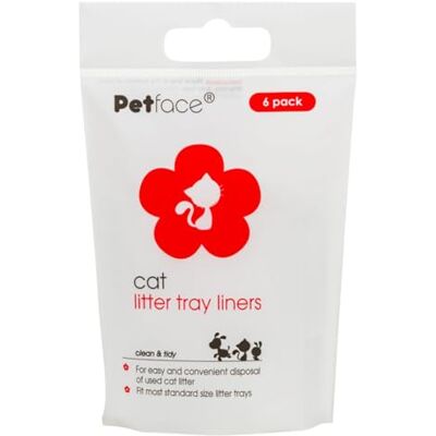 Petface Kattenbakvullingen, geschikt voor de meeste standaard trays tot 75 Past op de meeste standaard dienbladen, hygiënisch en veilig, gemakkelijke trekkoordsluiting, lekbestendig Petface Kattenbakvullingen, geschikt voor de meeste standaard trays tot 75 Past op de meeste standaard dienbladen, hygiënisch en veilig, gemakkelijke trekkoordsluiting, lekbestendig