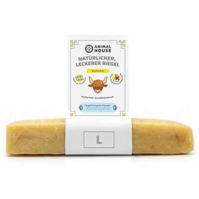 Animal House 1PC Yakmelk om op te kauwen 100% natuurlijk Versterkt de mondhygiëne Sterk en duurzaam Verkrijgbaar in alle maten Dierproefvrij (L) Animal House 1PC Yakmelk om op te kauwen 100% natuurlijk Versterkt de mondhygiëne Sterk en duurzaam Verkrijgbaar in alle maten Dierproefvrij (L)