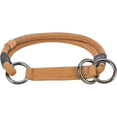 TRIXIE Zug-Stopp BE NORDIC Hondenhalsband van leer, comfortabele hondenhalsband voor kleine honden, met trekbegrenzing, robuust en elegant, maat S TRIXIE Zug-Stopp BE NORDIC Hondenhalsband van leer, comfortabele hondenhalsband voor kleine honden, met trekbegrenzing, robuust en elegant, maat S