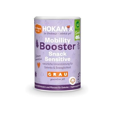 Grau – het origineel – Hokamix Mobility Snack Veggie, enkele verpakking (1 x 150 g), aanvullend diervoeder voor honden Grau – het origineel – Hokamix Mobility Snack Veggie, enkele verpakking (1 x 150 g), aanvullend diervoeder voor honden