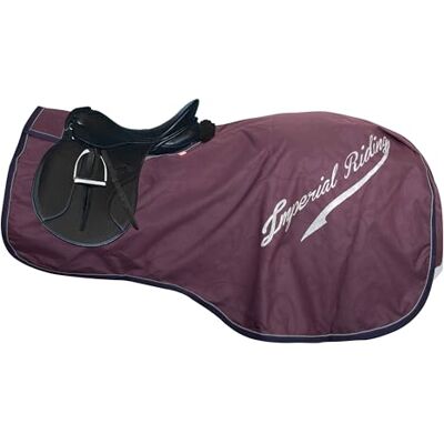 Imperial Riding IRH Super-Dry Paardendeken, 0 g, waterdichte trainingsdeken voor paarden, zonder vulling, met klittenbandsluiting, zweet-flap en reflecterende details, bordeaux, S Imperial Riding IRH Super-Dry Paardendeken, 0 g, waterdichte trainingsdeken voor paarden, zonder vulling, met klittenbandsluiting, zweet-flap en reflecterende details, bordeaux, S