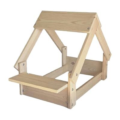 Wellhome Model - Houten Hondenshijn met Houder voor Kommen - Huis voor Huisdieren Wellhome Model - Houten Hondenshijn met Houder voor Kommen - Huis voor Huisdieren