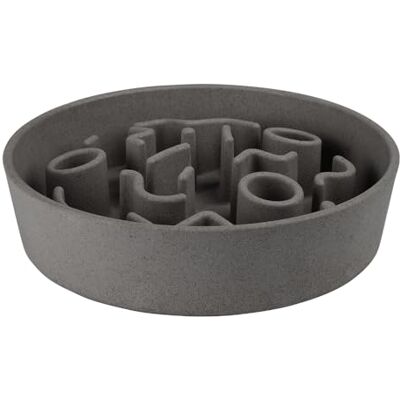 District 70 BAMBOO Dog Slow Feeder Grey ø 28 cm District 70 BAMBOO Dog Slow Feeder Grey ø 28 cm