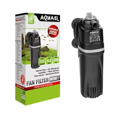 Aquael 101786 Aquariumfilter - Krachtig 260 L/h - Voor 30-60L Aquael 101786 Aquariumfilter - Krachtig 260 L/h - Voor 30-60L