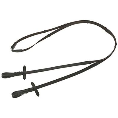 Covalliero Kerbl 3222118 Antislip rubberen beugel zwart/bruin, 15 mm Covalliero Kerbl 3222118 Antislip rubberen beugel zwart/bruin, 15 mm