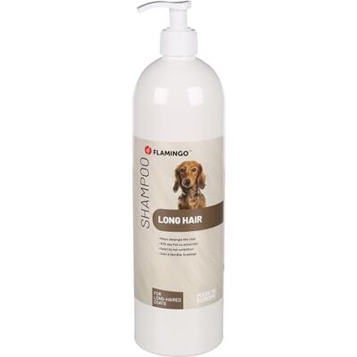 Flamingo Shampoo voor honden, 1 l, langharige rassen, behoudt de natuurlijke glans, draagt bij aan vocht, de hoogste kwaliteit voor je hond, voor veelvuldig gebruik, zonder parabenen Flamingo Shampoo voor honden, 1 l, langharige rassen, behoudt de natuurlijke glans, draagt bij aan vocht, de hoogste kwaliteit voor je hond, voor veelvuldig gebruik, zonder parabenen