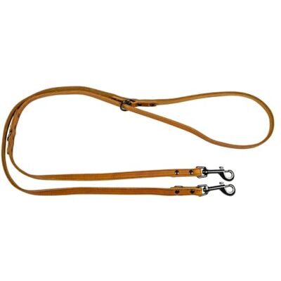 JACK AND VANILLA , Trainingslijn voor honden, model Black Label, kleur cognac, afmetingen 12 mm x 200 cm JACK AND VANILLA , Trainingslijn voor honden, model Black Label, kleur cognac, afmetingen 12 mm x 200 cm