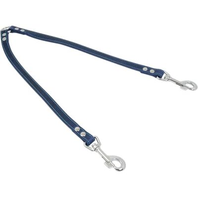 JACK AND VANILLA JV VETLEDER Koppelstel, blauw, 16 mm x 47 cm JACK AND VANILLA JV VETLEDER Koppelstel, blauw, 16 mm x 47 cm