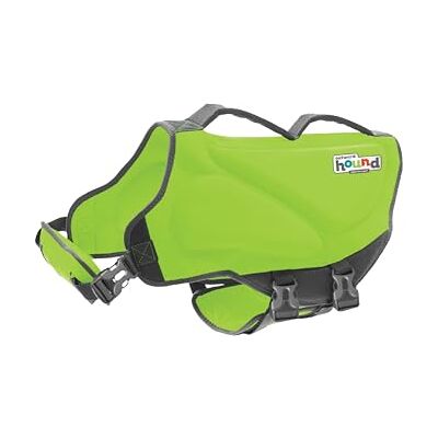 Outward Hound Dawson Swim Green Dog Life Jacket, Large Outward Hound Dawson Swim Green Dog Life Jacket, Large