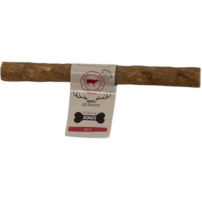 HABA's , Runderhuid-kauwrollen voor honden, gezonde en smakelijke traktaties, 60 stuks, 46 g, maat S, natuurlijke kleur, model Hab Chewbones HABA's , Runderhuid-kauwrollen voor honden, gezonde en smakelijke traktaties, 60 stuks, 46 g, maat S, natuurlijke kleur, model Hab Chewbones