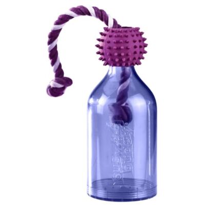 PetSafe Busy Buddy Tug-A-Jug XS en interactieve maaltijddoseerhond speelgoed, paars, extra klein PetSafe Busy Buddy Tug-A-Jug XS en interactieve maaltijddoseerhond speelgoed, paars, extra klein