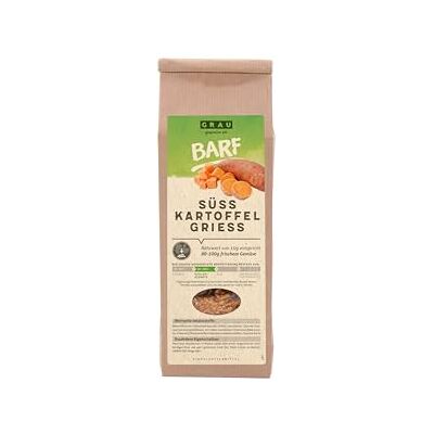 Grau het origineel Gedroogde groenten voor BARFen voor honden Zoete aardappel griesmeel, 1 st. (1 x 150 g) Grau het origineel Gedroogde groenten voor BARFen voor honden Zoete aardappel griesmeel, 1 st. (1 x 150 g)