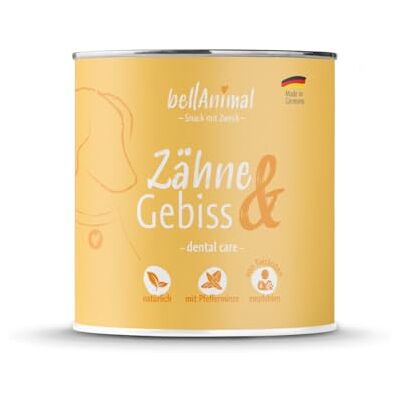 bellAnimal Premium kauwtabletten voor honden tanden & gebit 300g (1 x 0,30kg) ca. 85 snacks bellAnimal Premium kauwtabletten voor honden tanden & gebit 300g (1 x 0,30kg) ca. 85 snacks